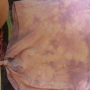 XS in kids Tiedye ish purple shirt charlott russe